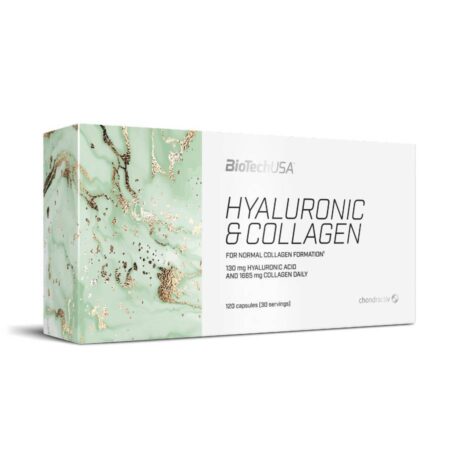 BiotechUSA Hyaluronic & Collagen - 120caps