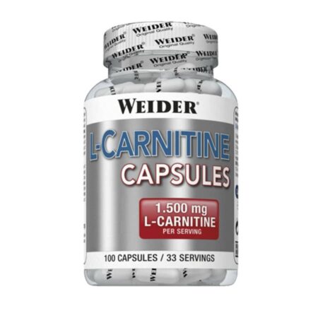 Weider Nutrition L-Carnitine Capsules - 100caps