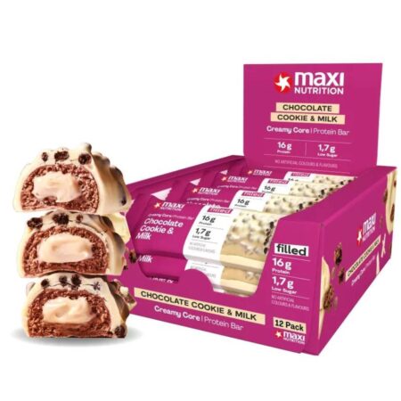 Maxi Nutrition Creamy Core Protein Bar Chocolate Cookie & Milk