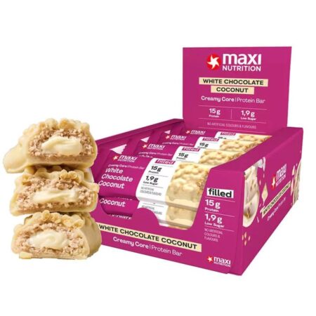 Maxi Nutrition Creamy Core Protein Bar White Chocolate Coconut
