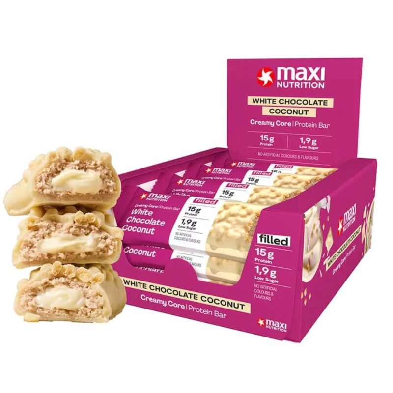 Maxi Nutrition Creamy Core Protein Bar White Chocolate Coconut