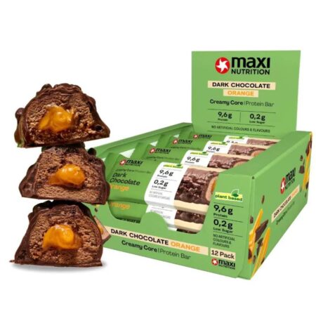Maxi Nutrition Vegan Creamy Core Protein Bar Dark Chocolate Orange