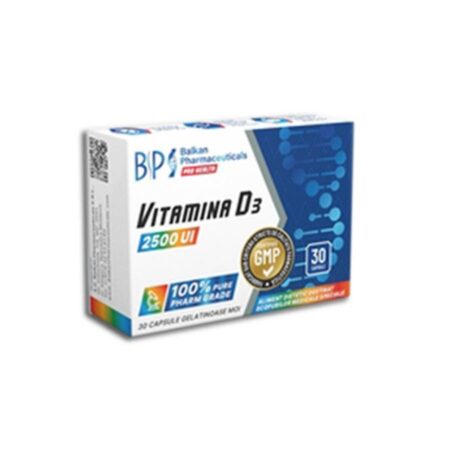 Balkan Pharmaceuticals Vitamina D3 2500 IU