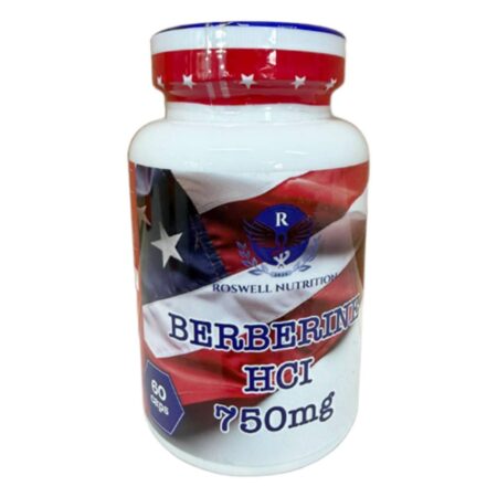Roswell Nutrition Berberine HCL 750 mg - 60 Caps