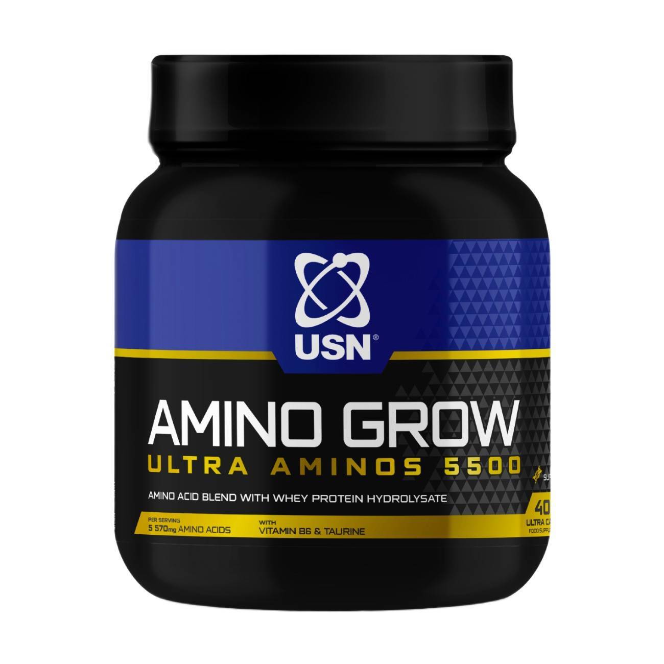 Usn Nutrition Amino Grow Ultra Aminos 5500 Mega Caps- 400 Caps
