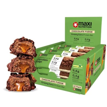 Maxi Nutrition Vegan Creamy Core Protein Bar Chocolate Fudge - 45gr