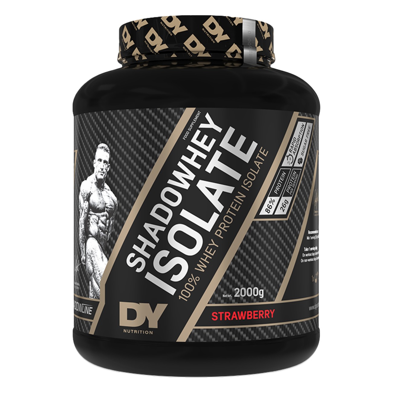 Dorian Yates Nutrition ShadoWhey Isolate - 2000 gr