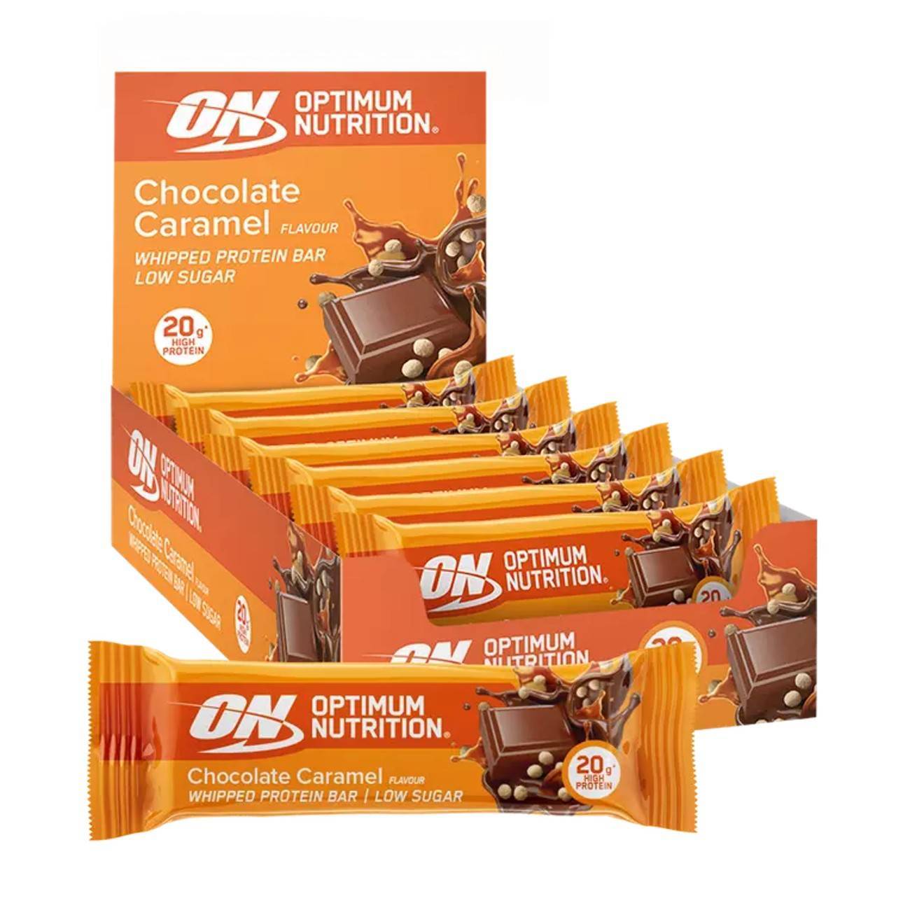 ON - Optimum Nutrition Whipped Protein Bar Chocolate Caramel - 60gr