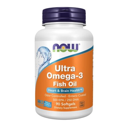 Now Foods Ultra Omega-3 Fish Oil - 90 Softgels