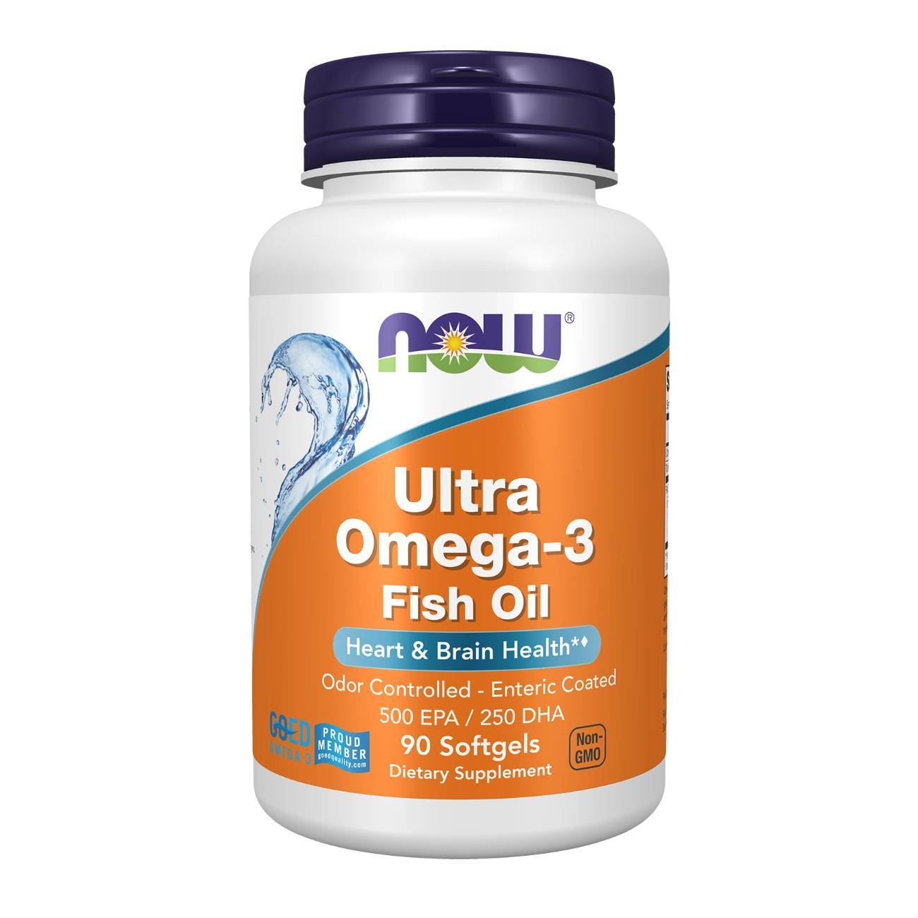 Now Foods Ultra Omega-3 Fish Oil - 90 Softgels