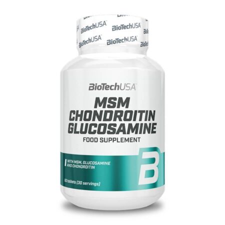 BioTech Usa MSM Chondroitin Glucosamine - 60 Tabs