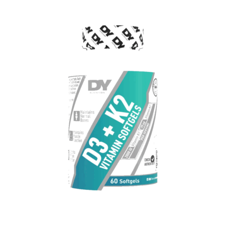 Dorian Yates Nutrition Vitamin D3+K2 - 60 Caps