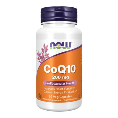Now Foods CoQ10 200 mg - 60 Veg. Caps