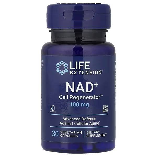 Life Extension NAD+ Cell Regenerator 100mg - 30 Vegeterian Caps